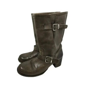 Bed Stu Tan Moto Boots Size 8